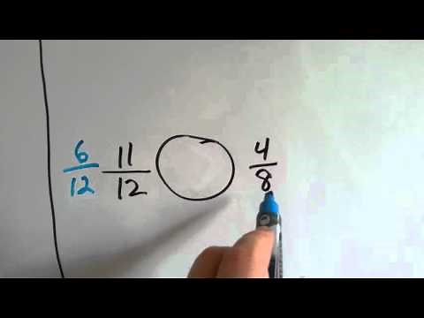 Grade 4 Math 6.6, Compare Fractions using Benchmarks