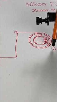 Nikon F3 Camera Plotter Art