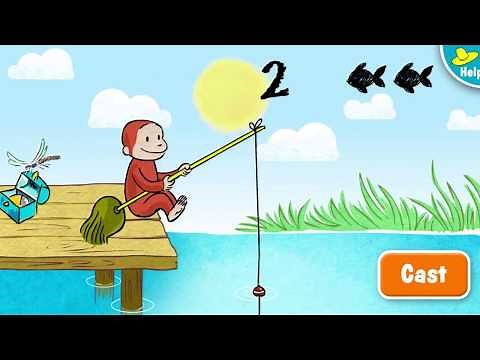Fishing With George - Curious George Game