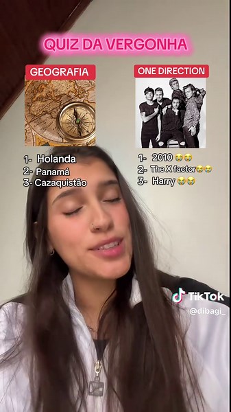 Quiz sobre One Direction e Geografia