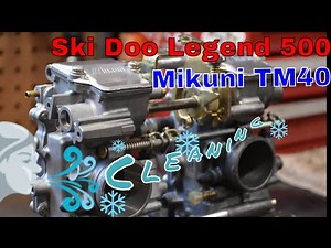 Today, I clean a set of Ski Doo Carbuetors