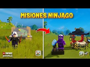 🥷🏻 COMPLETE GUIDE: All NINJAGO Diary Missions in LEGO Fortnite