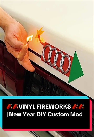 Create Stunning Vinyl Fireworks for Your Car This New Year