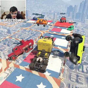 982K views · 10K reactions | Face off 998.466% ultimate parkour race challenge In gta 5 | Trazeye | Facebook