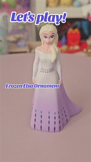 Create Your Own Frozen Elsa Ornament
