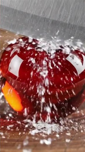 “Cherry ASMR Cutting 🍒 | Ultra Satisfying Sounds | Relaxing Fruit ASMR #asmr #cherry