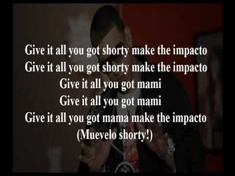 daddy yankee impacto lyrics