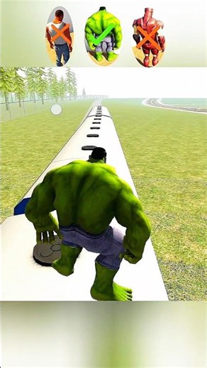 All Characters Big challenge in INDIAN BIKE DRIVING 💥 3D #shorts #gaming #challenge #gta #trending