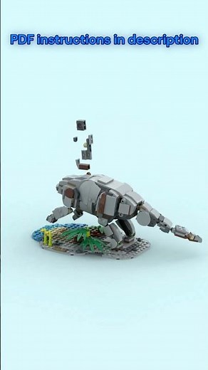 Lego 31171 Alternate Build Triceratops Animation