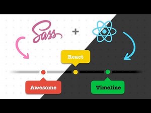 Awesome Timeline using React & SCSS