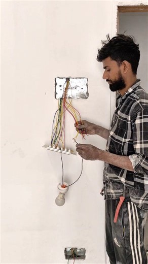 Panel light ka testing kaise kya jata hai #minivlog #vlog #electrical #trendingreel #electrician #viralchallenge #electricalwork #interiordesign | Ahmad Kaifi Vlog