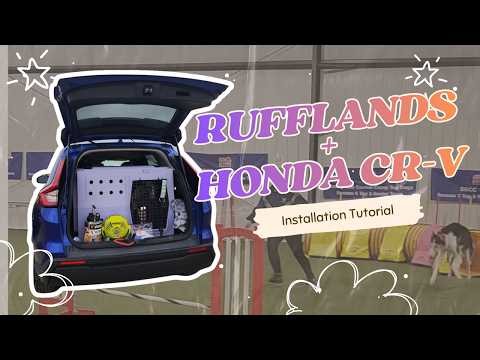 How to fit two XL Ruffland Kennels in a 2025 Honda CR-V