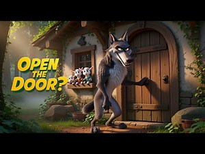 A Singing Wolf Tricks the 7 Goats 🐺🎶 | Kids Bedtime Story Animation