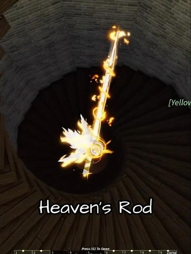 41 Days, 41 Masteries (Day 14) - Heaven's Rod #fisch