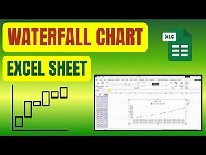 How To Create Waterfall Chart In Excel Sheet #excel #exceltips