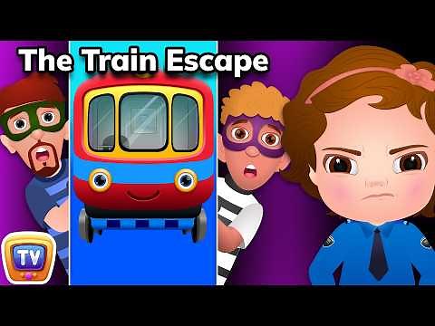 ChuChu TV Police Vs Thief Surprise Eggs – Episode 06 (SINGLE) – The Train Escape