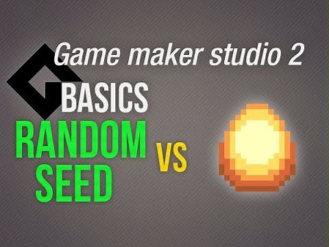🔴Game Maker Studio 2 | Basics - Random vs seed