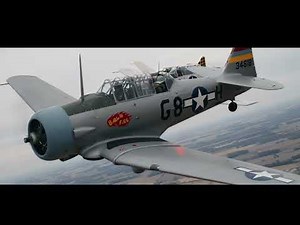 T6 Texan| Air to Air Cinematography in 4K