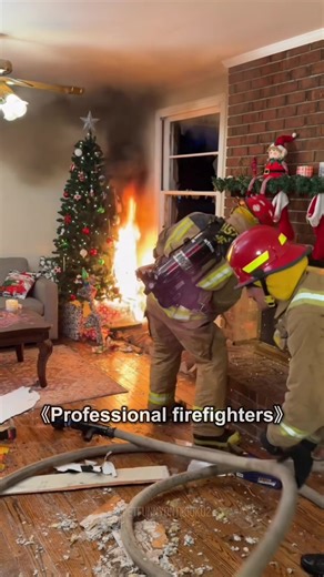 "Professional firefighters"😅😅😅#firefighter #funny #fail #drama