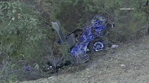 2 Dead After Car Crashes Down Embankment on Old Highway 395 Near Fallbrook