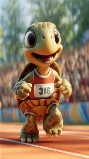 The lazy turtle 🐢💤 #story #motivation #animation