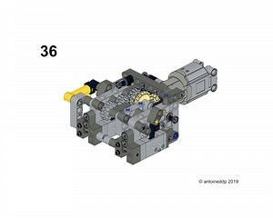 LEGO MOC-24555 Lego Technic Water Pump (Technic 2019)