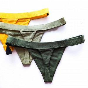 String en bambou, String pour femme, String en coton, Sous-vêtements en tissu naturel, String de couleur unie, Strings taille basse, respectueux de l'environnement, String arc-en-ciel, femme - Etsy France