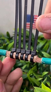 NASA-level splice locked with a zip tie A tight locked splice built to handle pulls and vibration without backing off. #USA #Electrical #WireSplice #ZipTie | Master of Solution