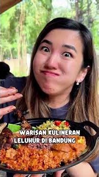 Resto Sundaan di tengah Kota Bandung😍 #masakansunda #kulinerindonesia #short
