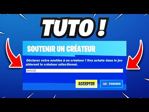 TUTO 2020 : AVOIR LE CODE CREATEUR SUR FORTNITE / Battle Royale FR