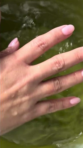 Gentle Water Sounds ASMR 💧 Relaxing Hand Movements for Sleep (No Talking) #asmr #satisfying #relax