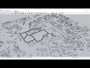 How to Import DWX/DWG Files into SketchUp and Quickly Convert it to a 3D Model using Modelur