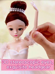 Pink Ballerina Doll Toys 11.5-12 Inch with Ballet Outfit, Tutu, Ballet Shoes Blind Box 6.5 Inch Random Style Doll,Ballerina Gifts Dance Recital Gifts for Girls