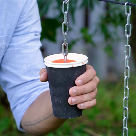 Easy chain painting! 🧠Backyard decor🎨 | 5-Minute Crafts Men