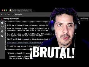 They built Linux in the browser with WebAssembly and it's AMAZING!