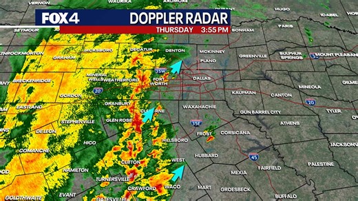 3:55pm- The final round of storms is inching a little closer. The stronger storms are well SW, but as this line gets closer to areas that haven't seen any rain, we could see a few severe storms. Mainly for areas SE. Be careful on the roads as you head home from work today! | FOX 4 Weather