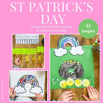 St Patrick's Day Toddler Activities & Lesson Plans Preschool Curriculum March