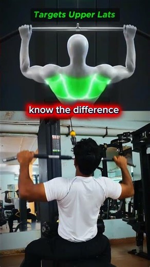 2Back Workout for Width & Thickness | Wide Grip vs Close Grip (Full Guide) #shorts