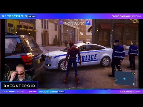 SPIDER-MAN via BOOSTEROID 4K ULTRA Tier 4K60 High Ray Tracing #boosteroid_cloud_gaming #boosteroid