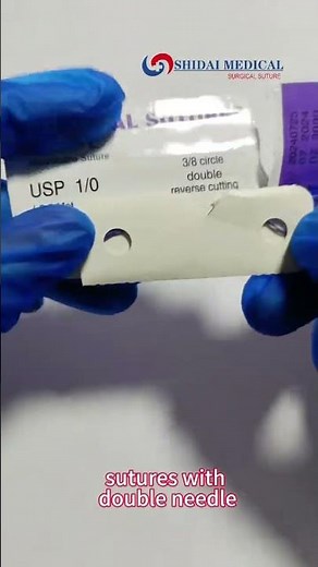 VICRYL surgica suture with double needles