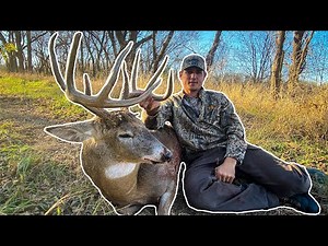 7 YARD SHOT ON A BIG BUCK! - CRAZY Rutting Action in KANSAS!