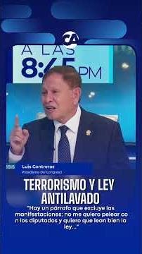 Luis Contreras: "There is a paragraph that excludes demonstrations"