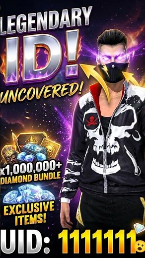 Sabse Rare ID Mil Gayi! 😱 1111111 UID Ghost ID Review!
