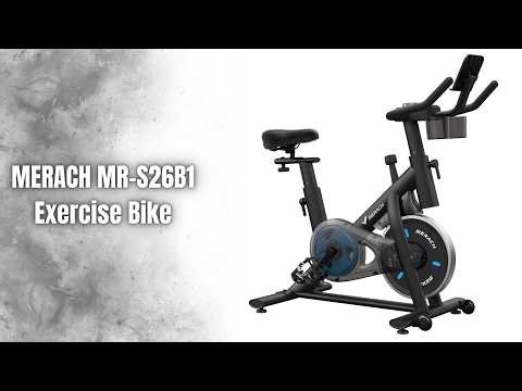 MERACH MR-S26B1 Exercise Bike Review | Indoor Cycling Bike for Beginners and Home Fitness!