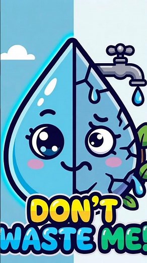 Save Water 💧 | A Cute Story Kids Will Love!
