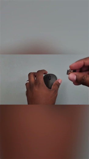 Wireless Mouse Setup: PC Connection Guide #shorts