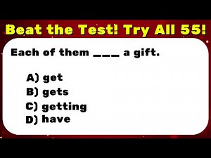 55 Essential Grammar Questions with Answers and Explanations | Master English Now!