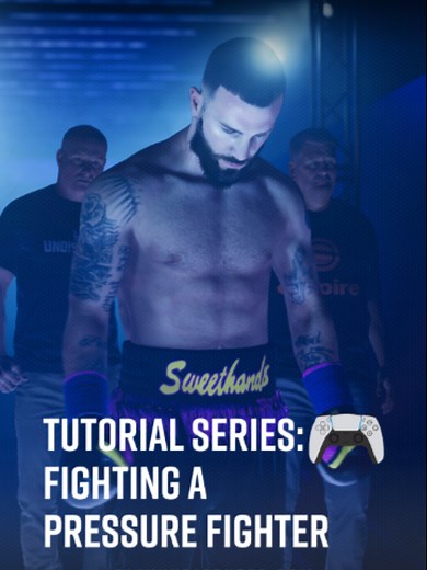 Undisputed Tutorial Series: Fighting a Pressure Fighter 🥊 Fighting a pressure fighter can be hard, but if you make them miss, you can make them pay. Head over to YouTube to watch the full-length tutorial 🎮 #BecomeUndisputed #RuletheRing #Boxing #Gaming