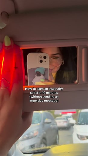 Maria Malta on Instagram: "1. Pause and breathe for 60 seconds Inhale slowly through your nose, exhale through your mouth. This tells your nervous system you’re not in danger. 2. Put the phone down and change rooms Physical distance from the phone reduces impulsive behavior immediately. 3. Name what you’re actually feeling Is it fear, rejection, abandonment, jealousy? Naming the emotion reduces its intensity. 4. Remind yourself: urgency is a feeling, not a fact The urge to text feels urgent, but