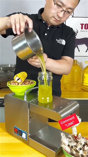 Homemade Cold Press Oil Machine 🌾 | Pure & Healthy Oil at Home🏡#oilpress #kitchengadgets#homemadeoil